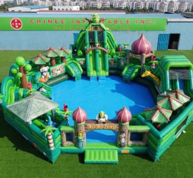 Pool3-824 Parque Aquático com Tema Shrek