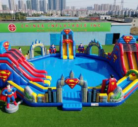 Pool3-828 Parque Aquático com Tema do Superman
