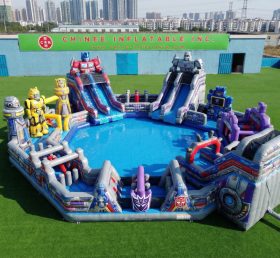Pool3-837 Parque Aquático com Tema Transformers