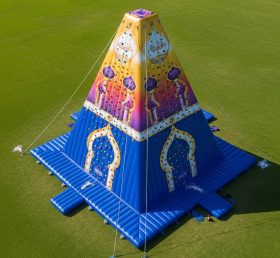 T11-4119 Parede de Escalada Inflável com Tema Aladdin