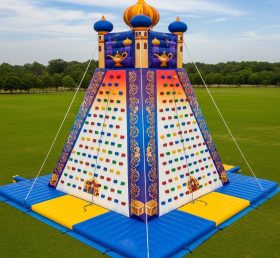 T11-4121 Parede de Escalada Inflável com Tema Aladdin