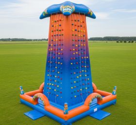 T11-4159 Parede de Escalada Inflável com Tema Blippi Wonders