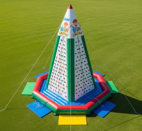 T11-4160 Parede de Escalada Inflável com Tema Blippi Wonders