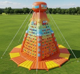 T11-4161 Parede de Escalada Inflável com Tema Blippi Wonders