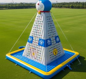 T11-4198 Parede de Escalada Inflável com Tema Doraemon