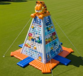 T11-4207 Parede de Escalada Inflável com Tema Garfield