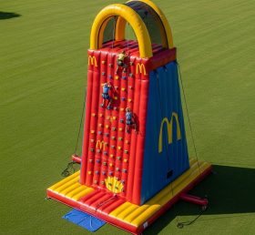 T11-4252 Parede de Escalada Inflável com Tema McDonald
