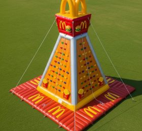 T11-4256 Parede de Escalada Inflável com Tema McDonald