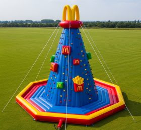 T11-4257 Parede de Escalada Inflável com Tema McDonald