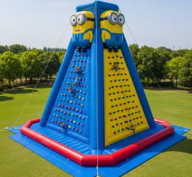T11-4275 Parede de Escalada Inflável Tema Minions