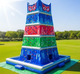 T11-4328 Parede de Escalada Inflável com Tema PJ Masks