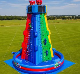 T11-4329 Parede de Escalada Inflável com Tema PJ Masks