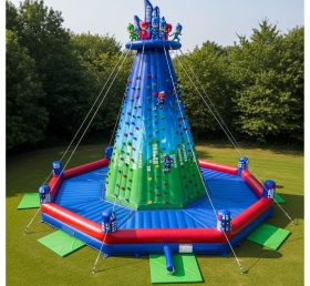 T11-4331 Parede de Escalada Inflável com Tema PJ Masks