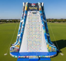 T11-4335 Parede de Escalada Inflável Tema Pokémon