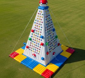 T11-4336 Parede de Escalada Inflável Tema Pokémon