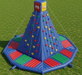 T11-4352 Parede de Escalada Inflável com Tema Roblox