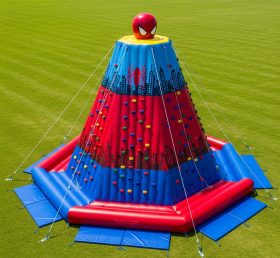T11-4381 Parede de Escalada Inflável com Tema do Homem-Aranha