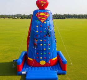 T11-4400 Parede de Escalada Inflável com Tema do Superman