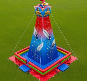 T11-4483 Parede de Escalada Inflável com Tema Woody Woodpecker