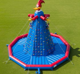 T11-4484 Parede de Escalada Inflável com Tema Woody Woodpecker
