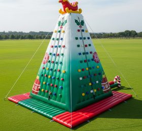 T11-4534 Parede de Escalada Inflável com Tema de Natal