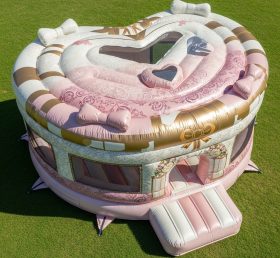 T2-8663 Pula-pula Inflável com Tema de Casamento