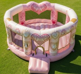 T2-8669 Pula-pula Inflável com Tema de Casamento