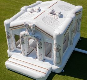 T2-8684 Pula-pula Inflável com Tema de Casamento