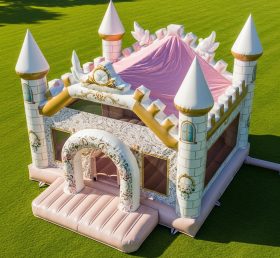 T2-8689 Castelos Infláveis com Tema de Casamentos