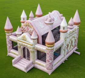 T2-8690 Castelos Infláveis com Tema de Casamento