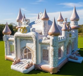 T2-8698 Castelos Infláveis com Tema de Casamentos
