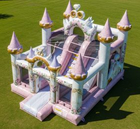 T2-8708 Castelos Infláveis com Tema de Casamentos