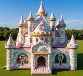 T2-8709 Castelos Infláveis com Tema de Casamento