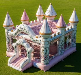 T2-8710 Castelos Infláveis com Tema de Casamentos
