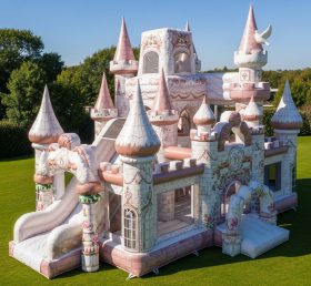 T2-8714 Castelos Infláveis com Tema de Casamentos