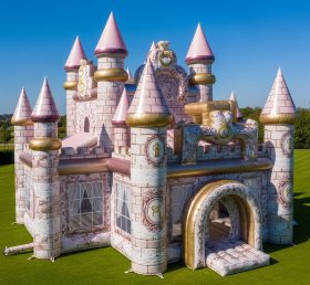 T2-8717 Castelos Infláveis com Tema de Casamento