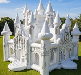 T2-8724 Castelos Infláveis com Tema de Casamentos