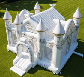 T2-8727 Castelos Infláveis com Tema de Casamento