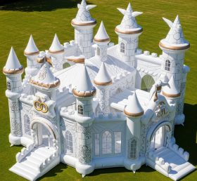 T2-8729 Castelos Infláveis com Tema de Casamentos