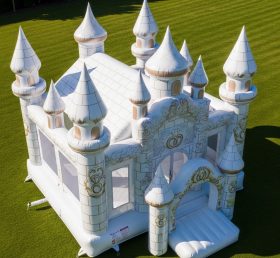 T2-8736 Castelos Infláveis com Tema de Casamentos