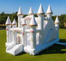 T2-8737 Castelos Infláveis com Tema de Casamento
