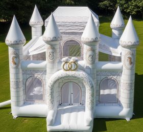 T2-8738 Castelos Infláveis com Tema de Casamentos
