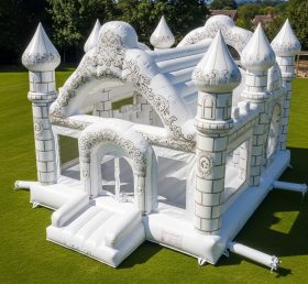 T2-8739 Castelos Infláveis com Tema de Casamento