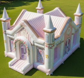 T2-8755 Castelos Infláveis com Tema de Casamento