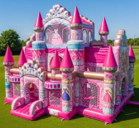 T5-2011 Castelos Infláveis Tema Barbie