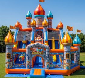 T5-2020 Castelos Insufláveis Tema Blippi Wonders