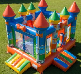 T5-2022 Castelos Infláveis Tema Blippi Wonders
