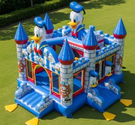 T5-2038 Castelos Infláveis Tema Donald Duck