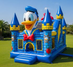 T5-2039 Castelos Infláveis Tema Donald Duck