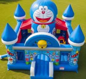 T5-2043 Castelos Infláveis com Tema Doraemon